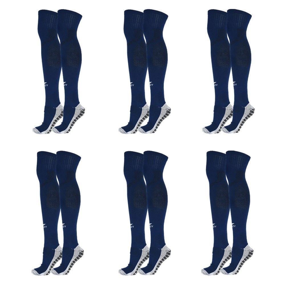 Encontraproduto.com.br - Kit 6 Pares de Meiões Penalty Grip Max Juvenil