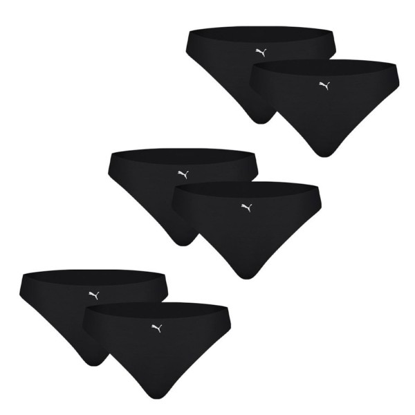 Encontraproduto.com.br - Kit 6 Calcinhas Puma Corte a Fio Feminina