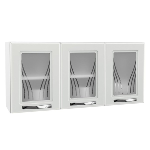 Encontraproduto.com.br - Armário de Cozinha Aéreo Triplo Telasul Star New