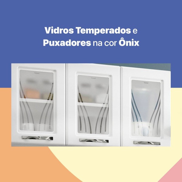 Encontraproduto.com.br - Armário de Cozinha Aéreo Triplo Telasul Star New