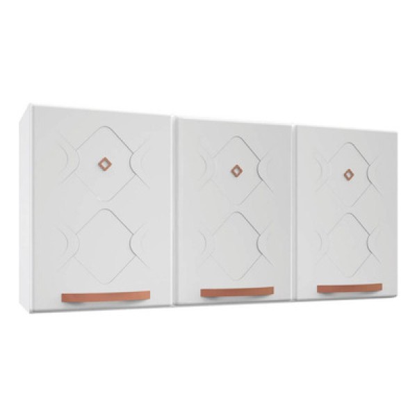 Encontraproduto.com.br - Armário de Cozinha de Aço Aéreo Triplo Médio Telasul Mirage New