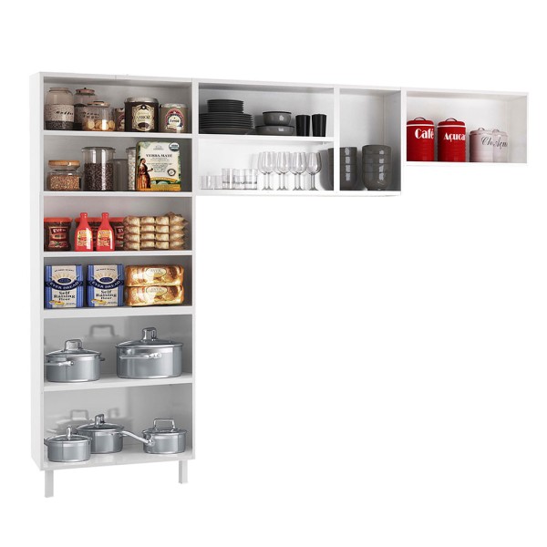 Encontraproduto.com.br - Cozinha de Aço Compacta Telasul Star New 3 Peças