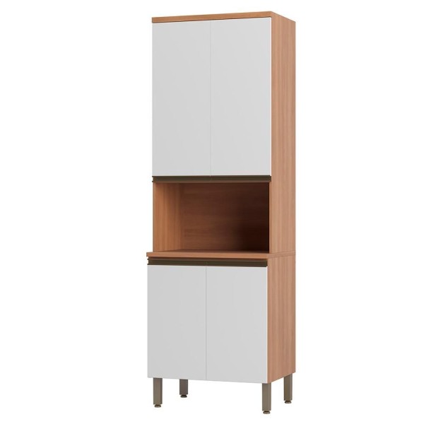 Encontraproduto.com.br - PANELEIRO TELASUL MACADÂMIA FREIJÓ/BRANCO