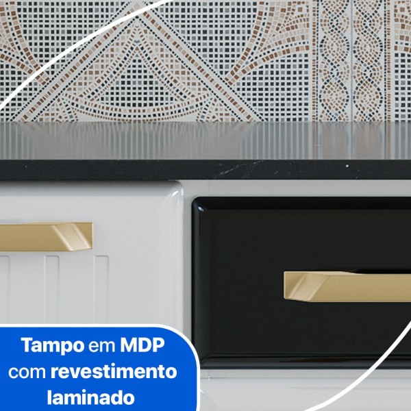 Encontraproduto.com.br - Cozinha de Aço Compacta Telasul Diamante 4Pçs C/ Kit