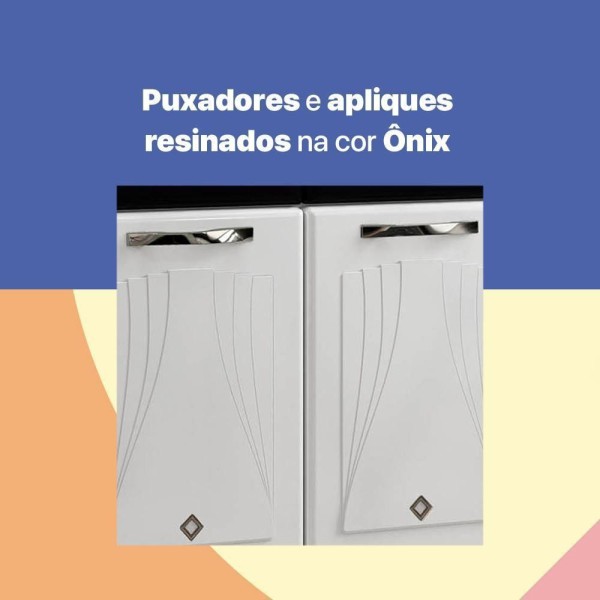 Encontraproduto.com.br - Cozinha de Aço Completa Telasul Star New C/ Vidro e Balcão