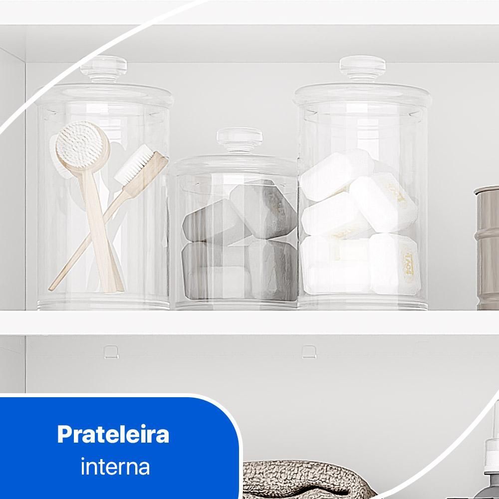 Encontraproduto.com.br - Armário Multiuso para Lavanderia Duo 1 Porta Com Suporte Para Vassoura