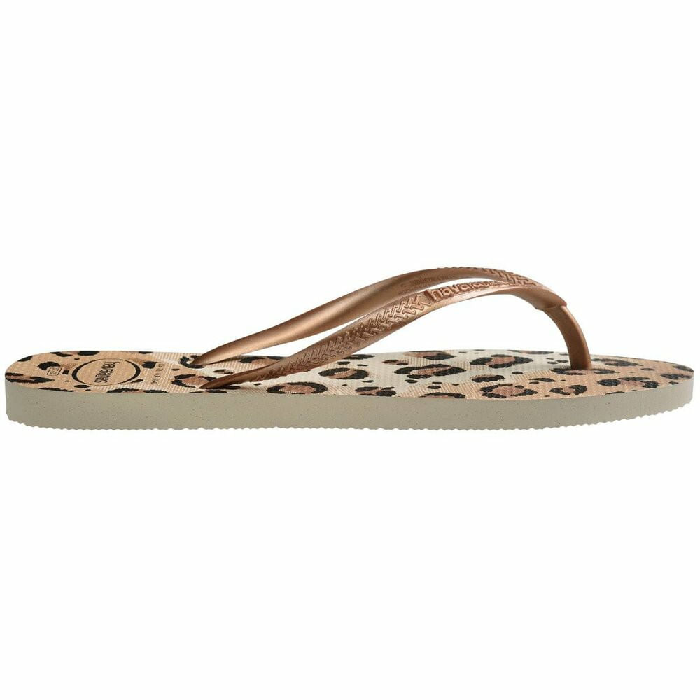 Encontraproduto.com.br - Sandália Havaianas Slim Animals Bege 37/38