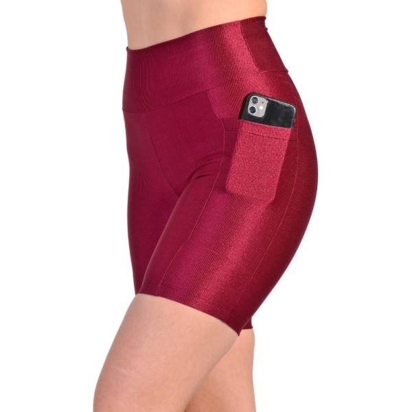 Encontraproduto.com.br - Shorts com Bolso Fitness Wunder em Tecido Half Shine Wunder
