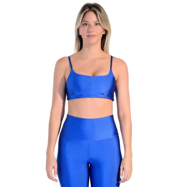 Encontraproduto.com.br - Top Básico com Alça Esportivo em Tecido Total Shine Wunder