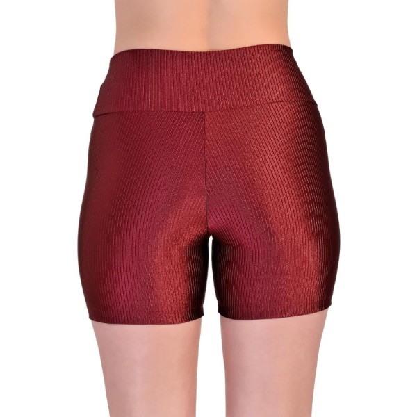 Encontraproduto.com.br - Shorts Básico Fitness em Tecido Rib Shine Wunder