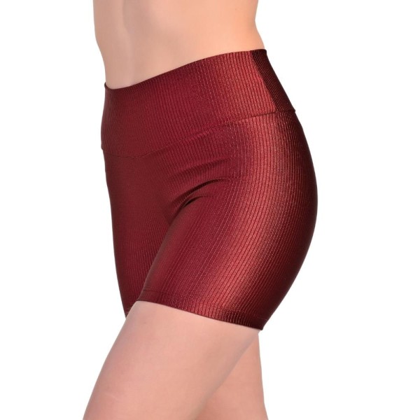 Encontraproduto.com.br - Shorts Básico Fitness em Tecido Rib Shine Wunder