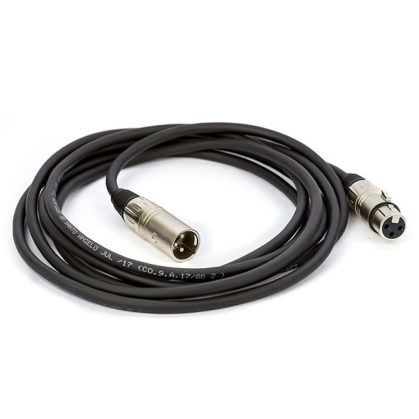 Encontraproduto.com.br - Cabo De Microfone Balanceado Xlr Macho Para Xlr Femea Santo Angelo - 25 Metros