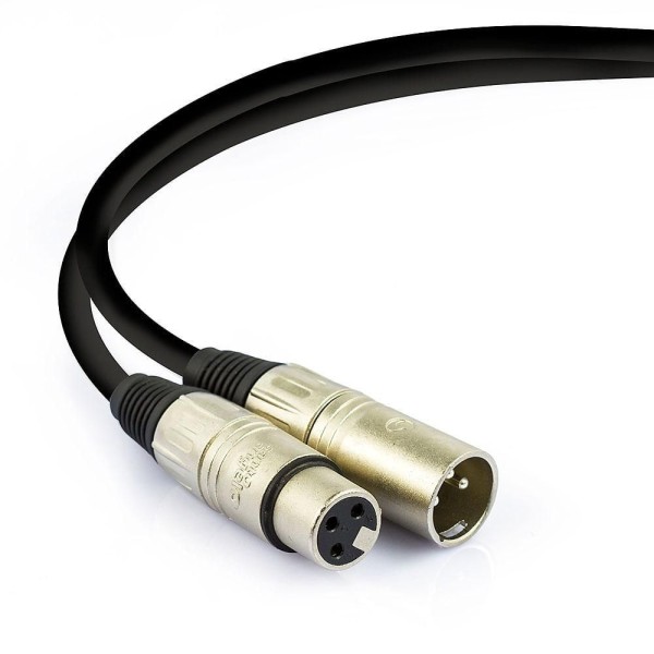 Encontraproduto.com.br - Cabo De Microfone Balanceado Xlr Macho Para Xlr Femea Santo Angelo - 90 Metros