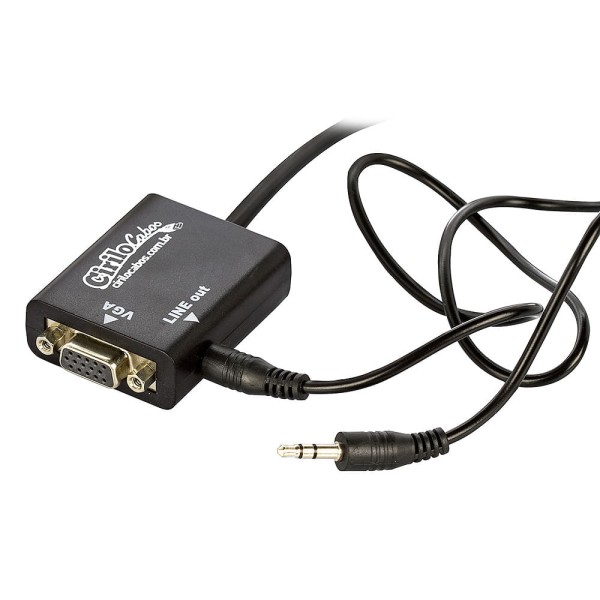 Encontraproduto.com.br - Cabo Conversor HDMI para VGA com Áudio