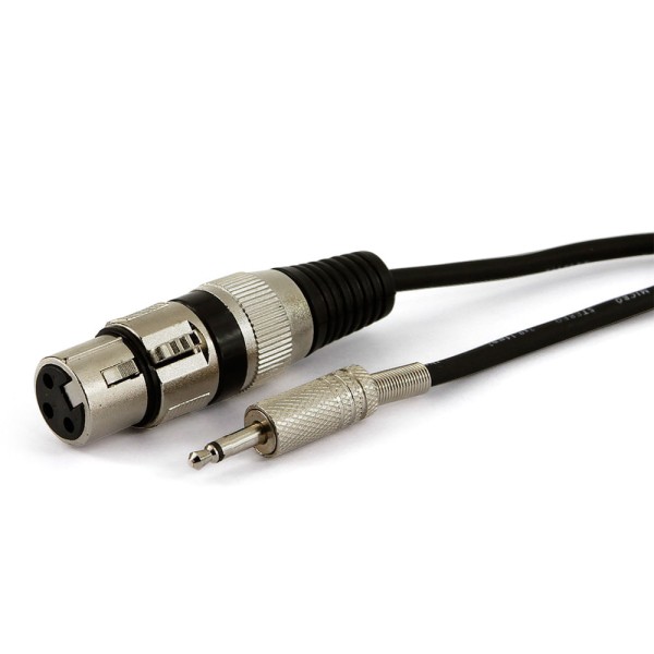 Encontraproduto.com.br - Cabo P2 Mono para XLR Femea - 30 Metros