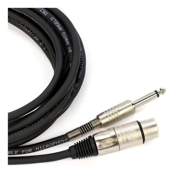 Cabo Microfone Santo ângelo P10 Xlr Fêmea 2m