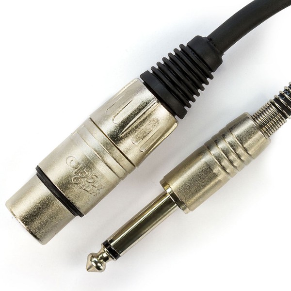 Encontraproduto.com.br - Cabo de Microfone Santo Angelo Ninja P10 Mono x Cannon Femea - 55 Metros