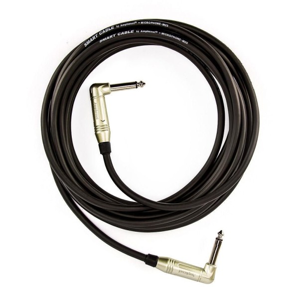 Encontraproduto.com.br - Cabo P10 X P10, L, 90º Graus, Mono Amphenol - 15 Metros