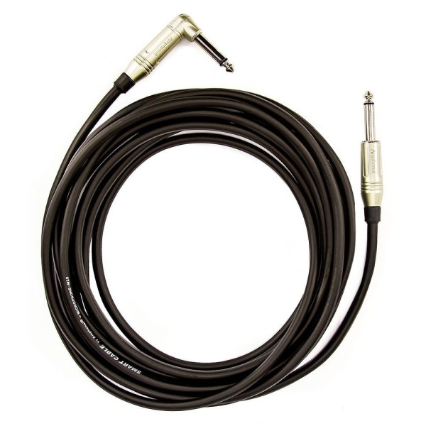Encontraproduto.com.br - Cabo P10 90º Graus Para P10, Mono Amphenol - 15 Metros