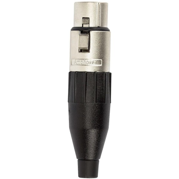 Encontraproduto.com.br - Cabo de Microfone P10 Estereo para XLR Femea Amphenol - 4 Metros