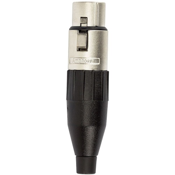Encontraproduto.com.br - Cabo de Microfone P10 Estereo para XLR Femea Amphenol - 4 Metros