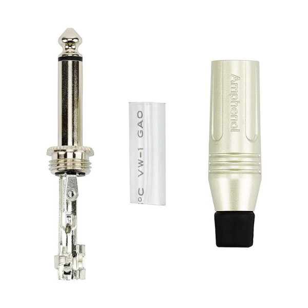 Encontraproduto.com.br - Cabo de Microfone P10 Mono para XLR Femea Amphenol - 30 Metros