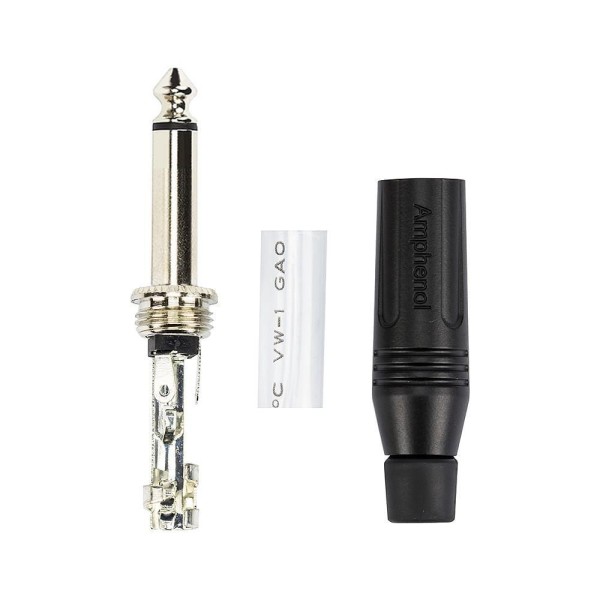 Encontraproduto.com.br - Cabo P10 Para P10 Mono Black Amphenol - 20 Metros