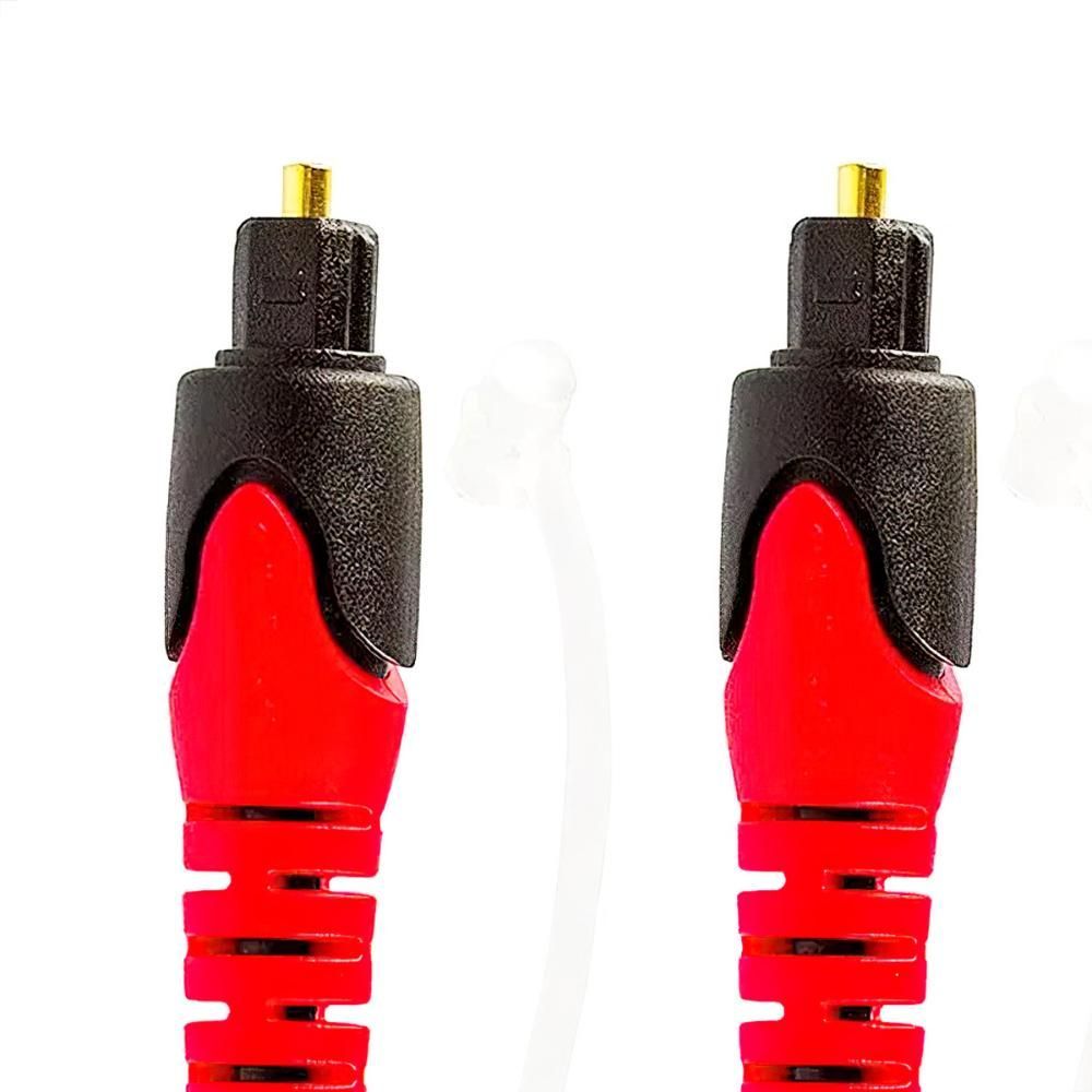 Encontraproduto.com.br - Cabos óptico Toslink - 3 Metros Cirilo Cabos - Kit Com 10