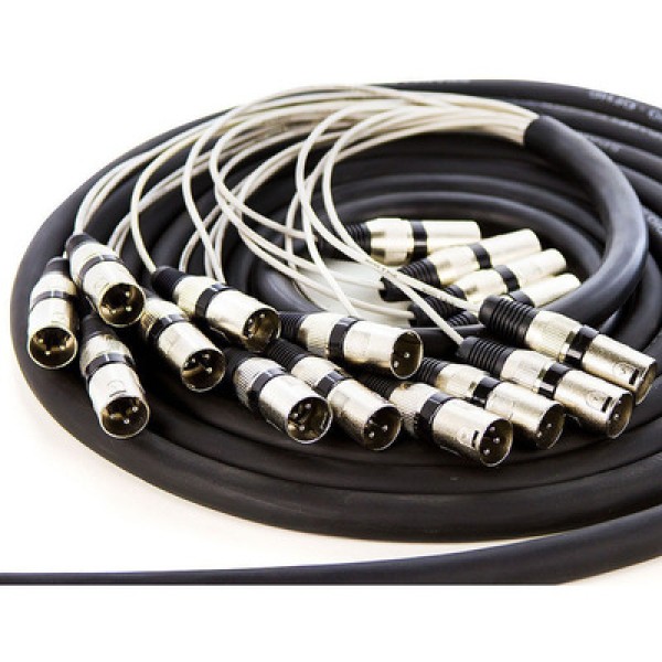 Encontraproduto.com.br - Multicabos Conectores Xlr 16 Vias Santo Angelo - 4 Mt