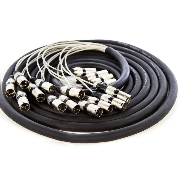 Encontraproduto.com.br - Multicabos Conectores Xlr 16 Vias Amphenol - 10 Mt
