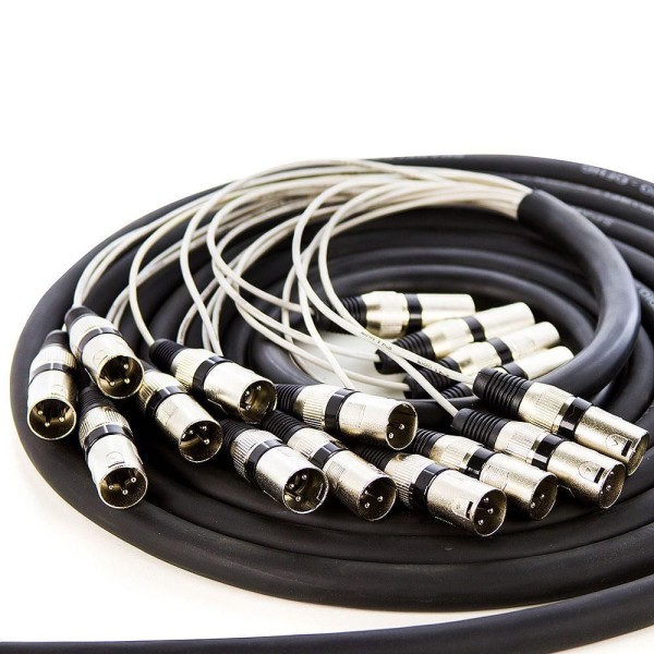 Encontraproduto.com.br - Multicabos Conectores Xlr 16 Vias Amphenol - 4 Mt