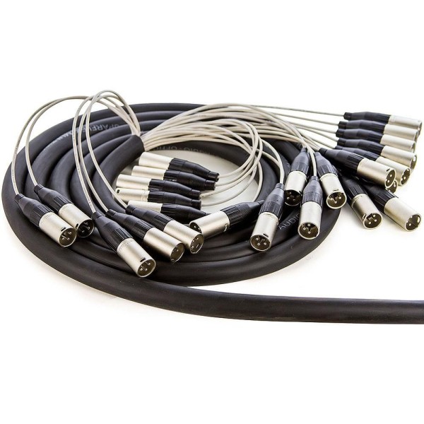Encontraproduto.com.br - Multicabos Conectores Xlr 24 Vias Amphenol - 10 Mt