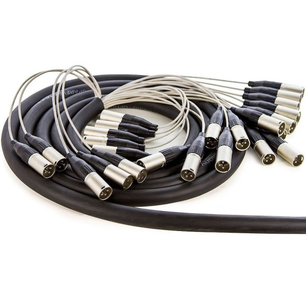Encontraproduto.com.br - Multicabos Conectores Xlr 24 Vias Amphenol - 10 Mt