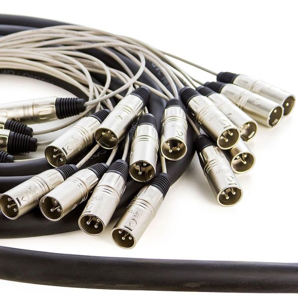 Encontraproduto.com.br - Multicabos Conectores Xlr 24 Vias Santo Angelo - 3 Mt