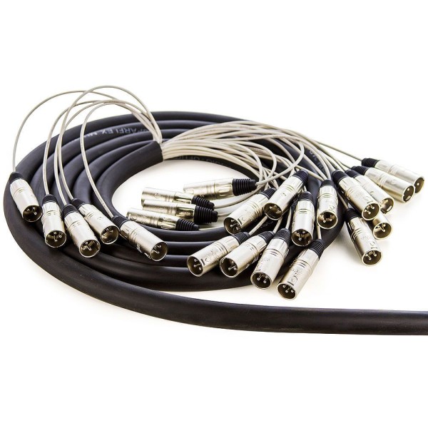 Encontraproduto.com.br - Multicabos Conectores Xlr 24 Vias Santo Angelo - 3 Mt