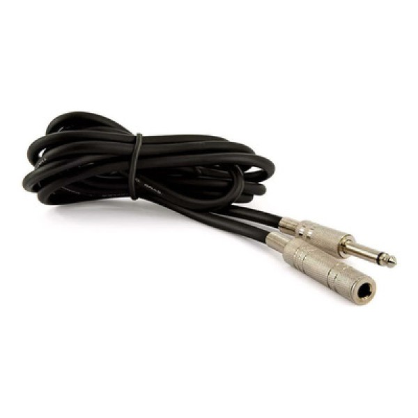 Encontraproduto.com.br - Extensão P10 Mono Preto - 45 Metros