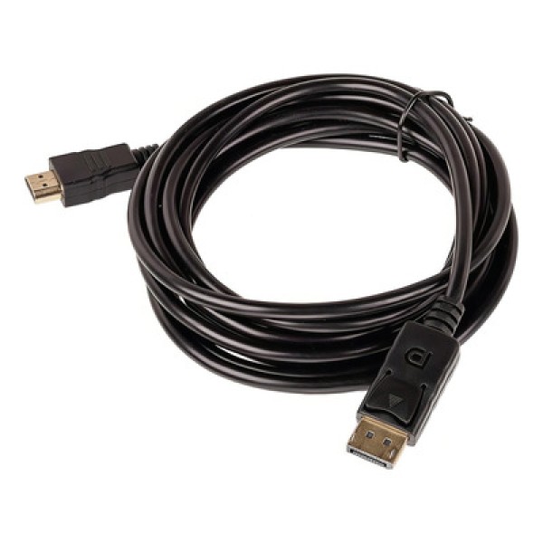 Encontraproduto.com.br - Cabo Adaptador Displayport para HDMI - 5 Metros