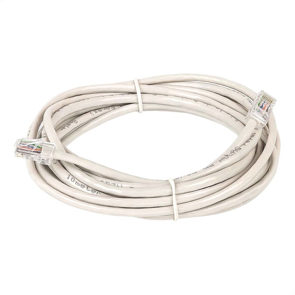 Encontraproduto.com.br - Cabo De Rede Cat5e Montado Branco - 40 Metros