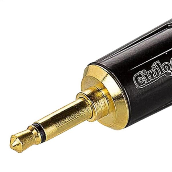 Encontraproduto.com.br - Conector P2 Mono Linha Gold - Cirilo Cabos - Kit Com 10