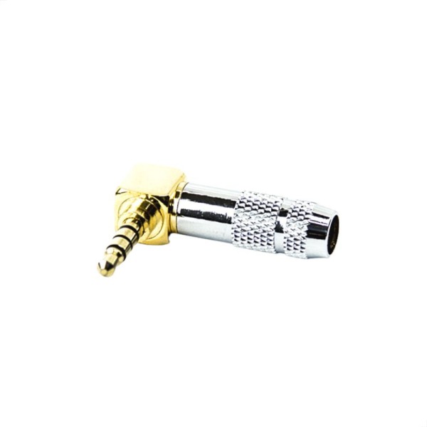 Encontraproduto.com.br - Conector Plug P3 90° Graus Profissional