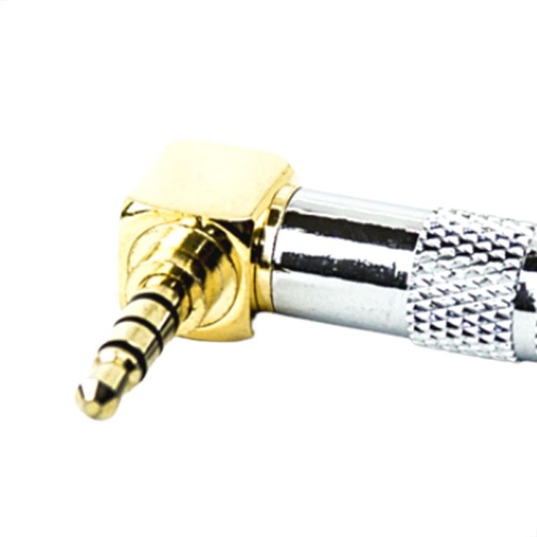 Encontraproduto.com.br - Conector Plug P3 90° Graus Profissional