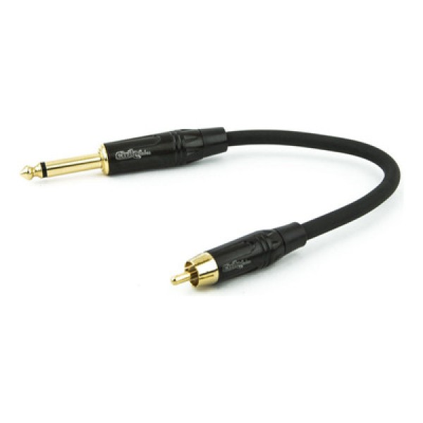 Encontraproduto.com.br - Cabo Adaptador RCA para P10 Profissional Mono - 3 Metros