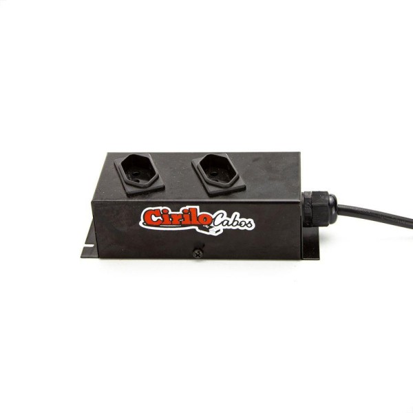 Encontraproduto.com.br - Extensão Cabo Pp 3x1,00 De 2 Tomadas 10a - 25 Metros