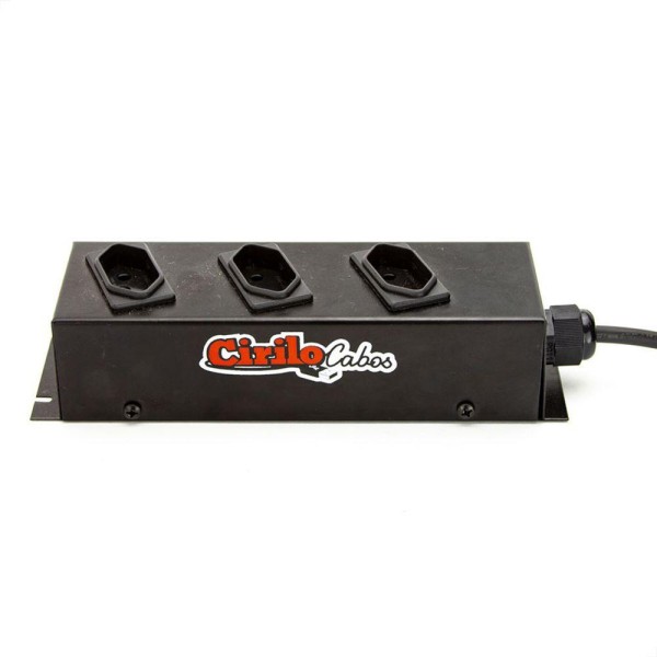 Encontraproduto.com.br - Extensão Cabo Pp 3x1,50 De 3 Tomadas 10a - 10 Metros