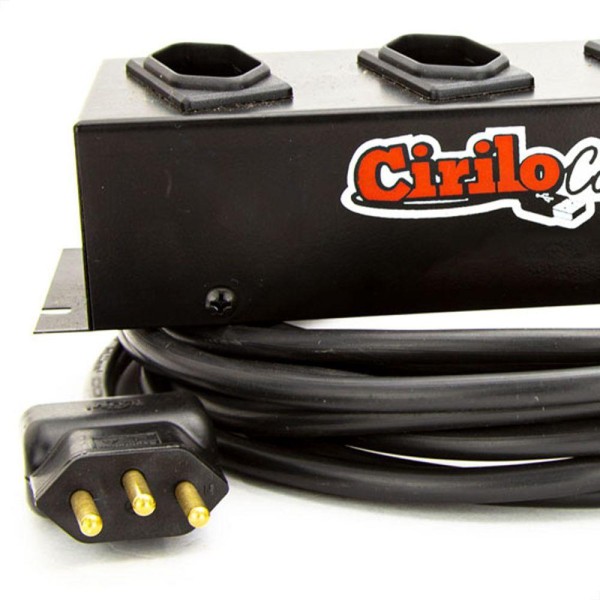 Encontraproduto.com.br - Extensão Cabo Pp 3x1,50 De 3 Tomadas 20a - 4 Metros
