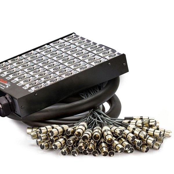 Medusa 48 Vias Com Conectores Xlr Neutrik - 15 Mt