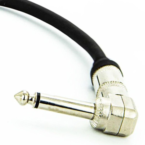 Encontraproduto.com.br - Cabo Adaptador P10 90º X P10 90º Mono - 1 Metro
