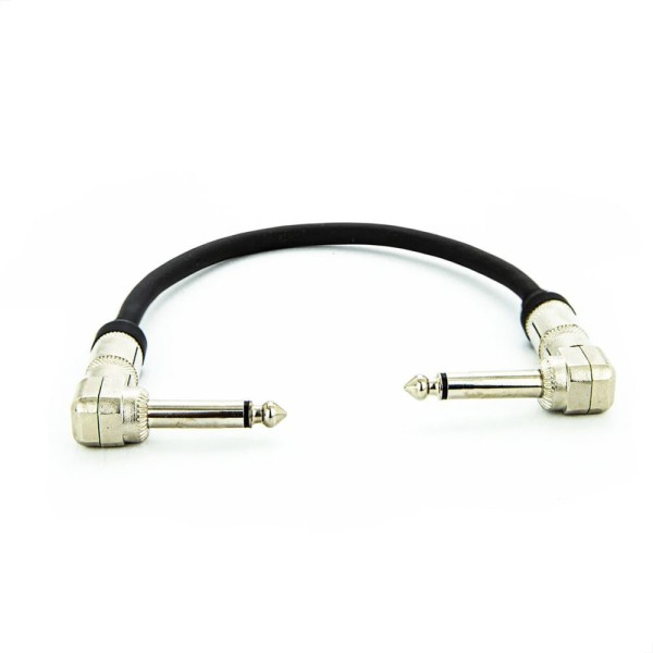 Encontraproduto.com.br - Cabo Adaptador P10 90º X P10 90º Mono - 1 Metro