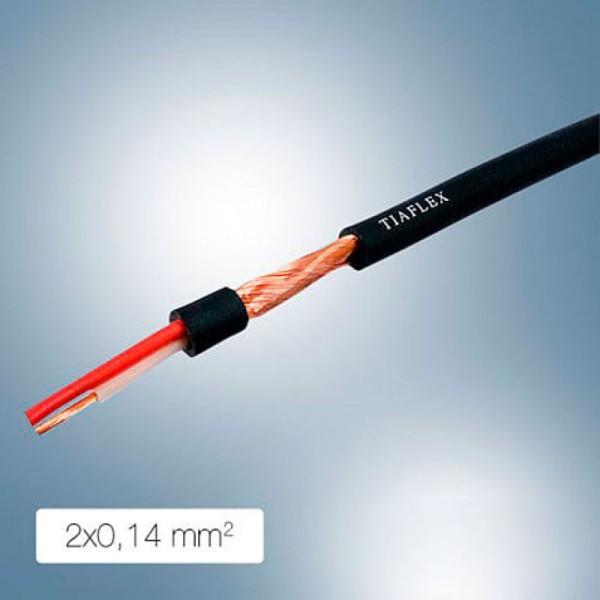 Encontraproduto.com.br - Cabo Microfone Estereo Blindagem 2x0.14 - 3 Metros
