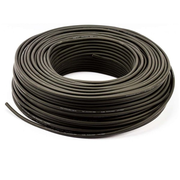 Encontraproduto.com.br - Cabo de Microfone Profissional 2x0,30 Preto - 2 Metros